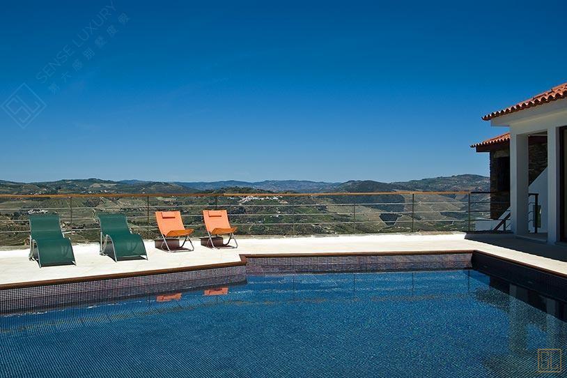北葡萄牙葡萄庄园别墅泳池