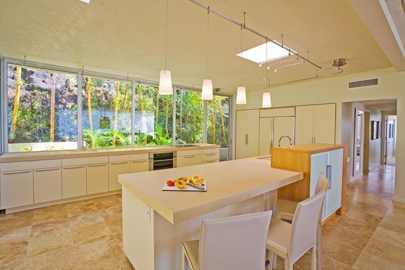夏威夷欧胡岛天空景致别墅开放厨房