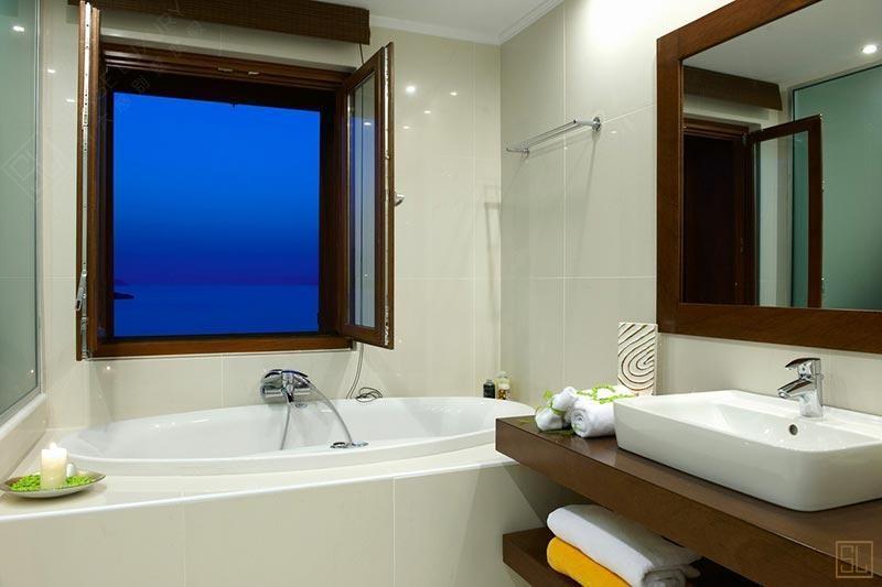 希腊克里特岛阿尼莫斯别墅浴室