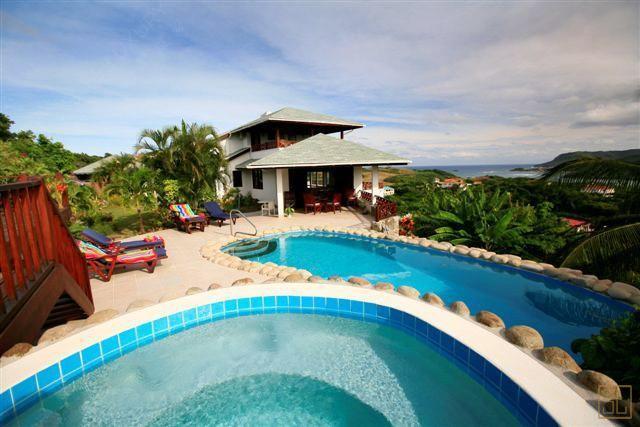 加勒比圣露西亚岛卡达西别墅泳池
