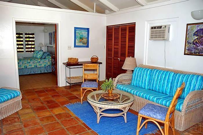 加勒比圣约翰岛太阳别墅客厅