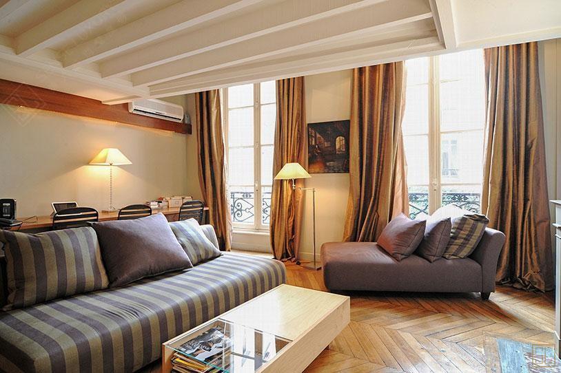法国巴黎王子公寓客厅