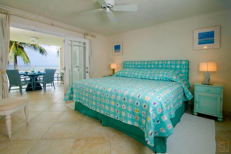 加勒比巴巴多斯岛芦苇湾9号别墅卧室