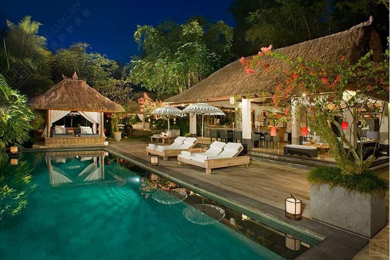 印尼巴厘岛玛雅别墅独立泳池