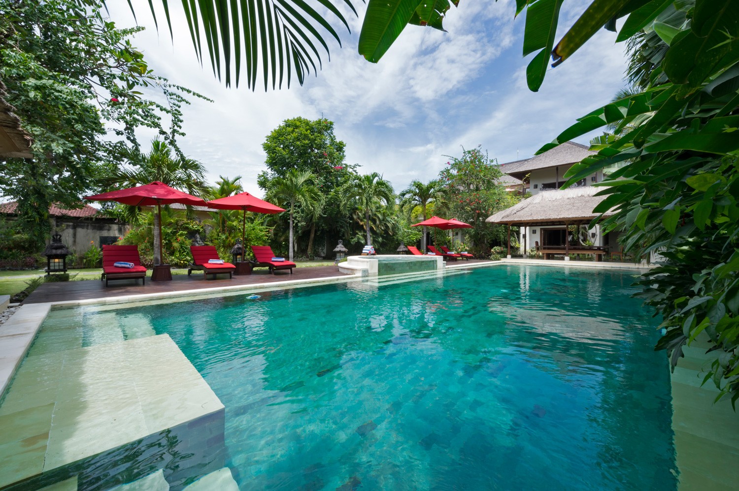 印尼巴厘岛卡丽玛雅1号别墅独立泳池