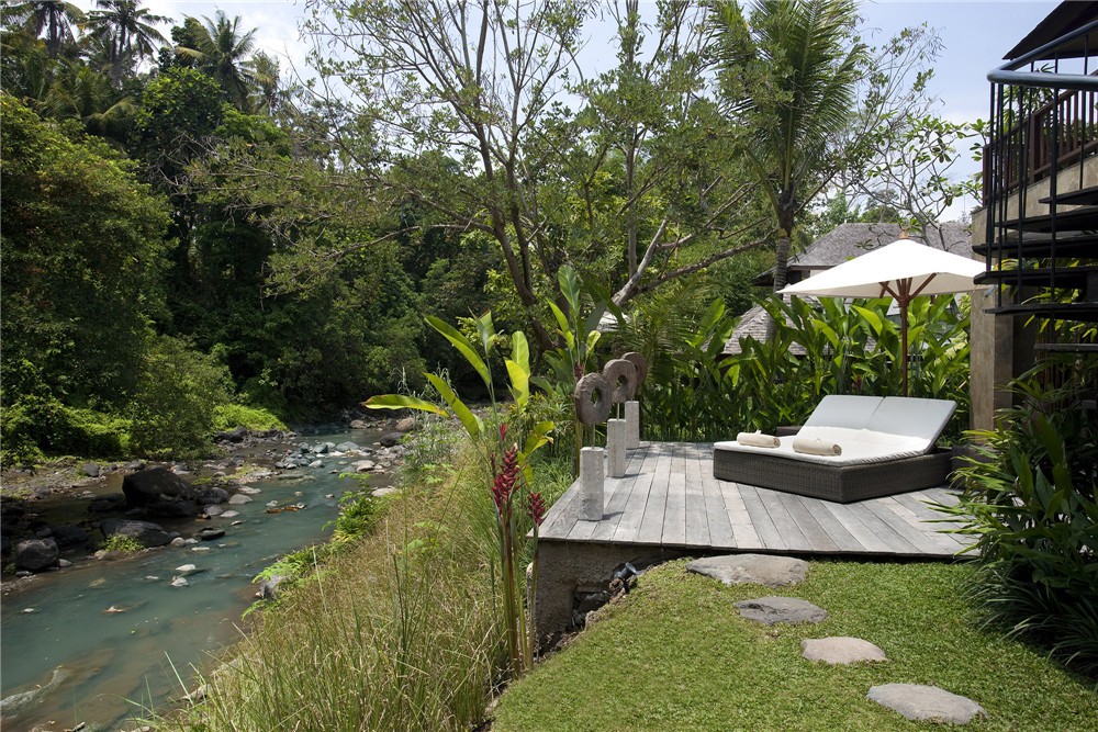 印尼巴厘岛艾斯坎达别墅河流