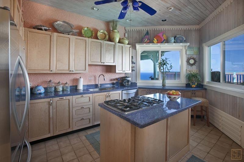 加勒比圣托马斯岛海之彩别墅厨房