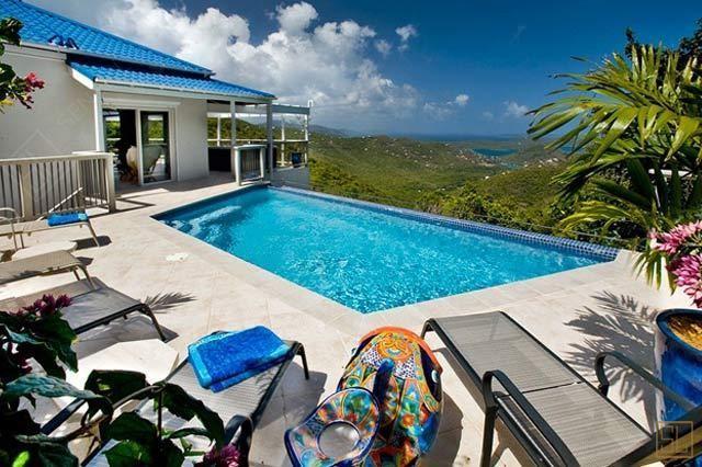 加勒比圣约翰岛波尔多的微风按摩泳池