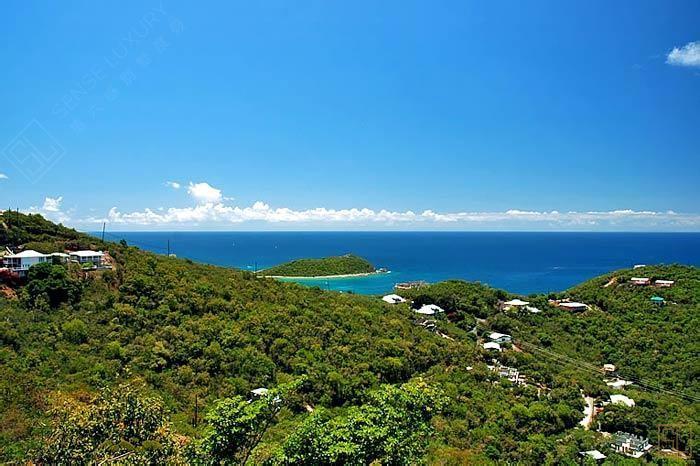 加勒比圣约翰岛太阳别墅海景