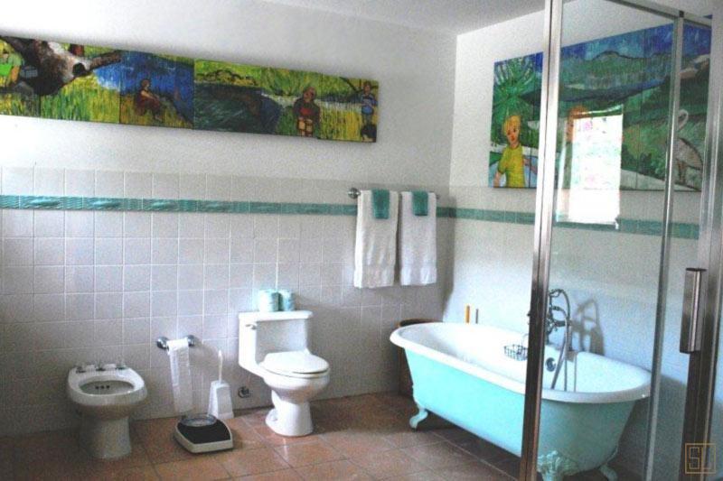 加勒比海圣克鲁斯岛慢摆别墅浴室(模糊)