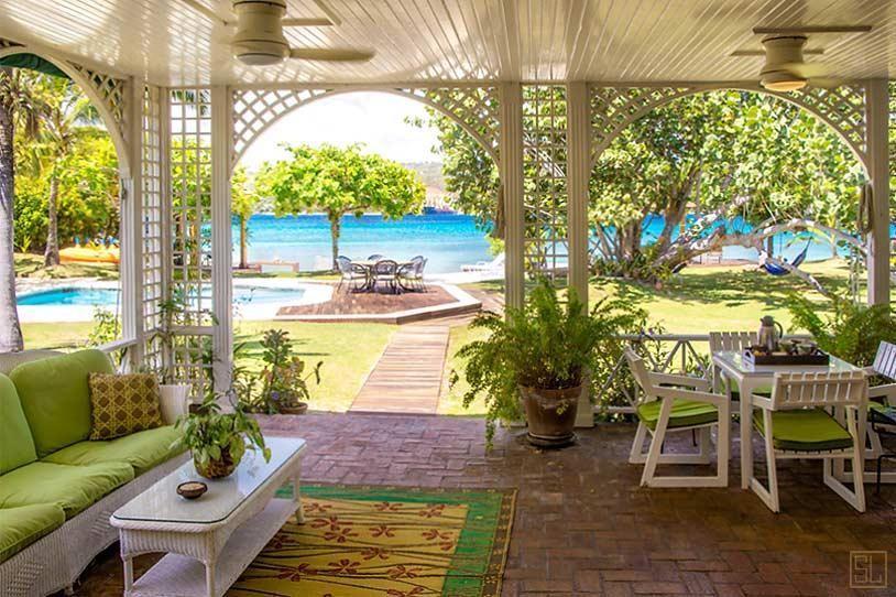 加勒比牙买加葡萄湾别墅室外休息区