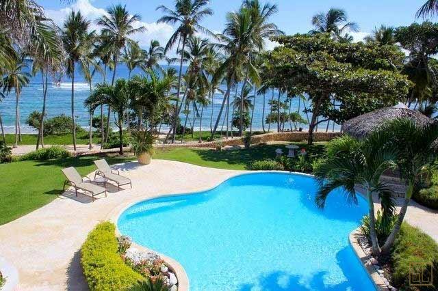 加勒比多米尼加共和国卡沙贝拉别墅泳池