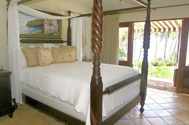 加勒比多米尼加共和国卡沙贝拉别墅卧室