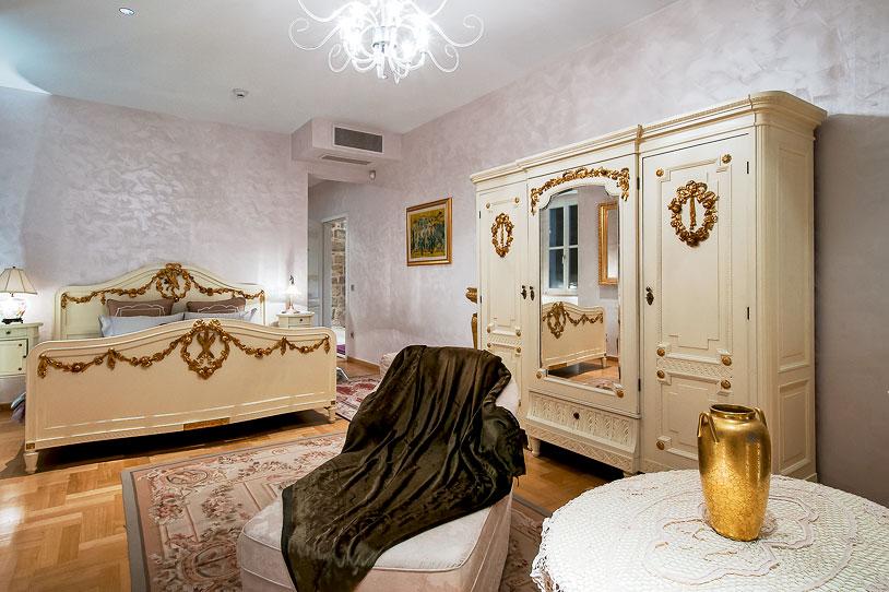 克罗地亚杜布罗夫尼克里维埃拉安娜塔西娅别墅卧室