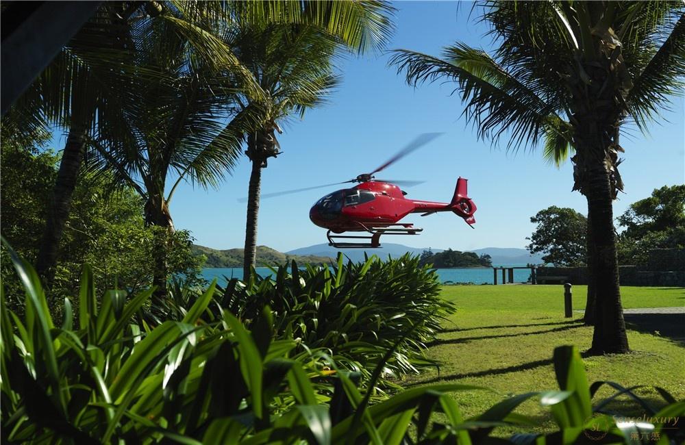 澳大利亚昆士兰州阔利海滩别墅直升机