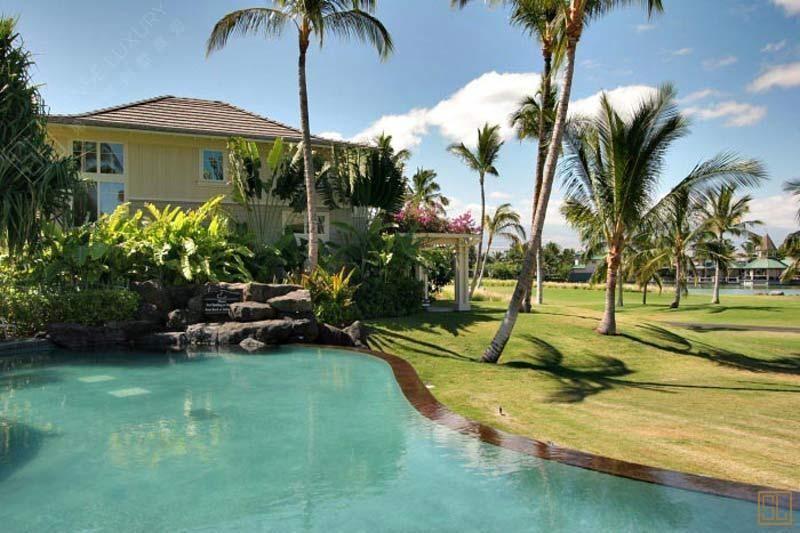 夏威夷大岛费尔韦别墅泳池