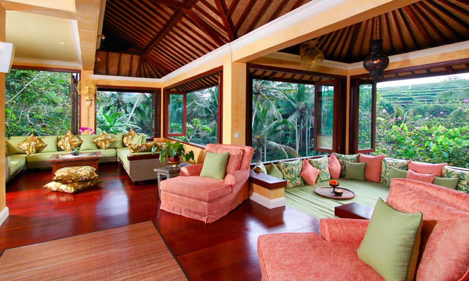 印尼巴厘岛彩虹别墅客厅