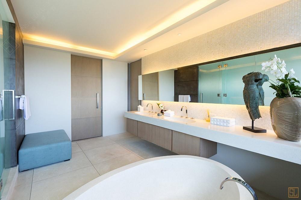 泰国苏梅岛青瓷别墅浴室