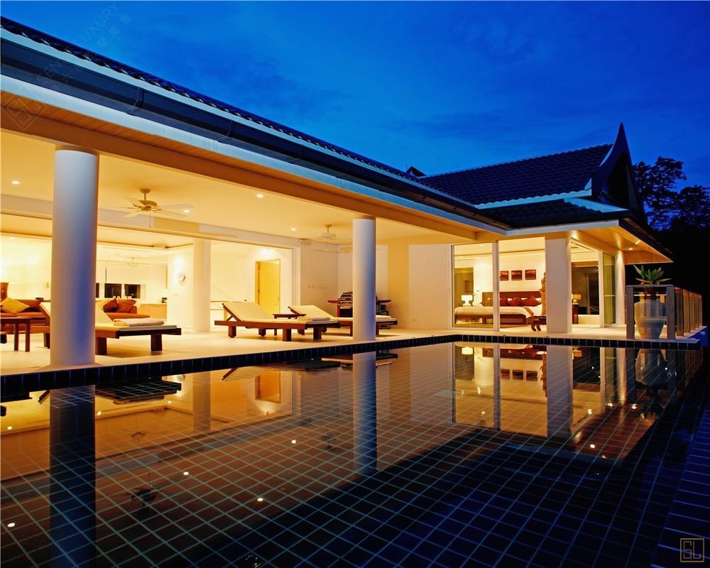 泰国普吉岛安达曼别墅泳池