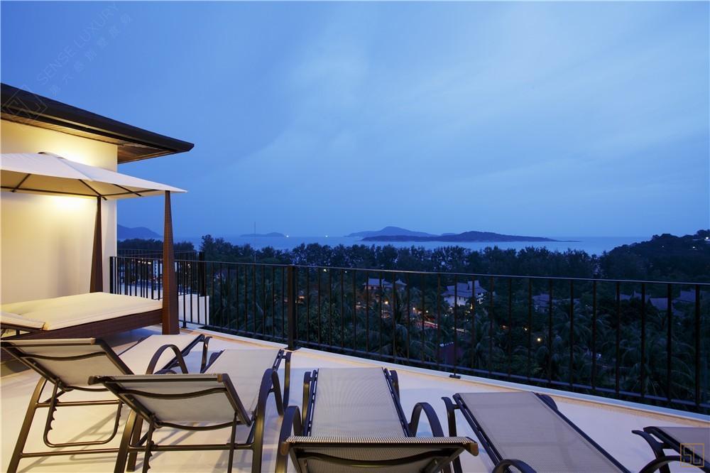 泰国普吉岛绿松石别墅天台
