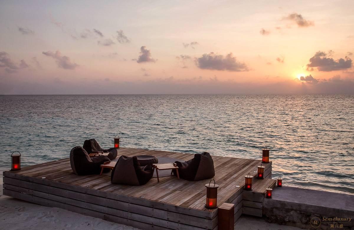 马尔代夫马累环礁可可私人岛屿别墅观赏台