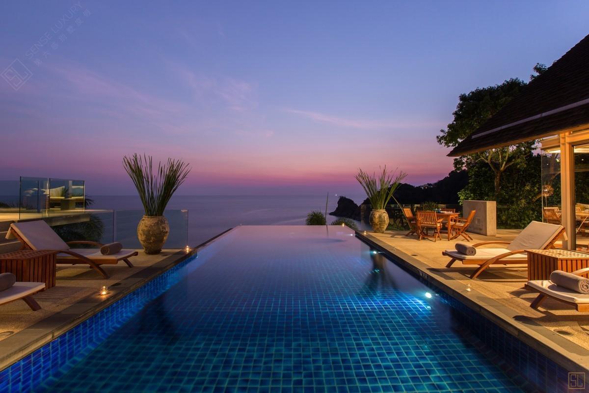 泰国普吉岛萨姆萨拉-洛梦池别墅泳池