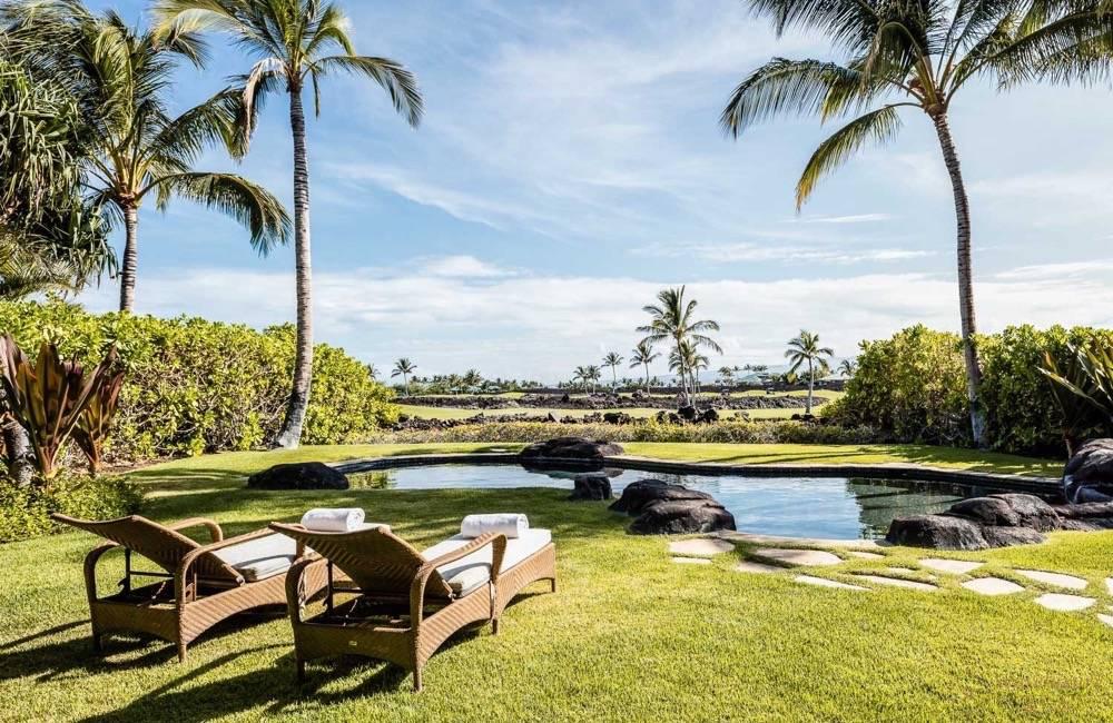 夏威夷大岛马纳拉尼椰树之夏别墅外景