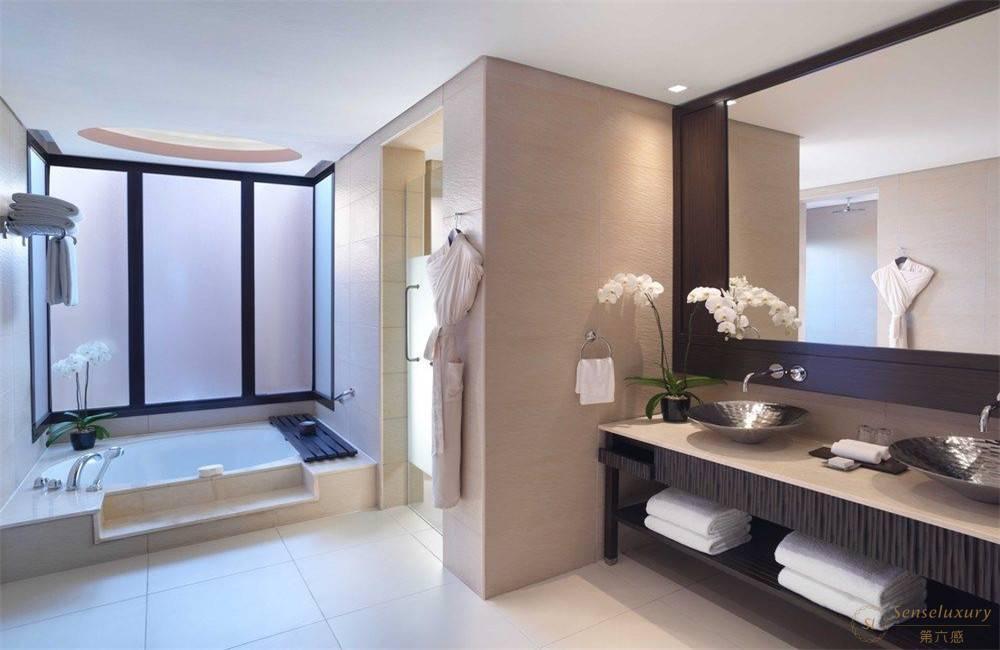 阿联酋迪拜安纳塔拉泳池别墅盥洗室