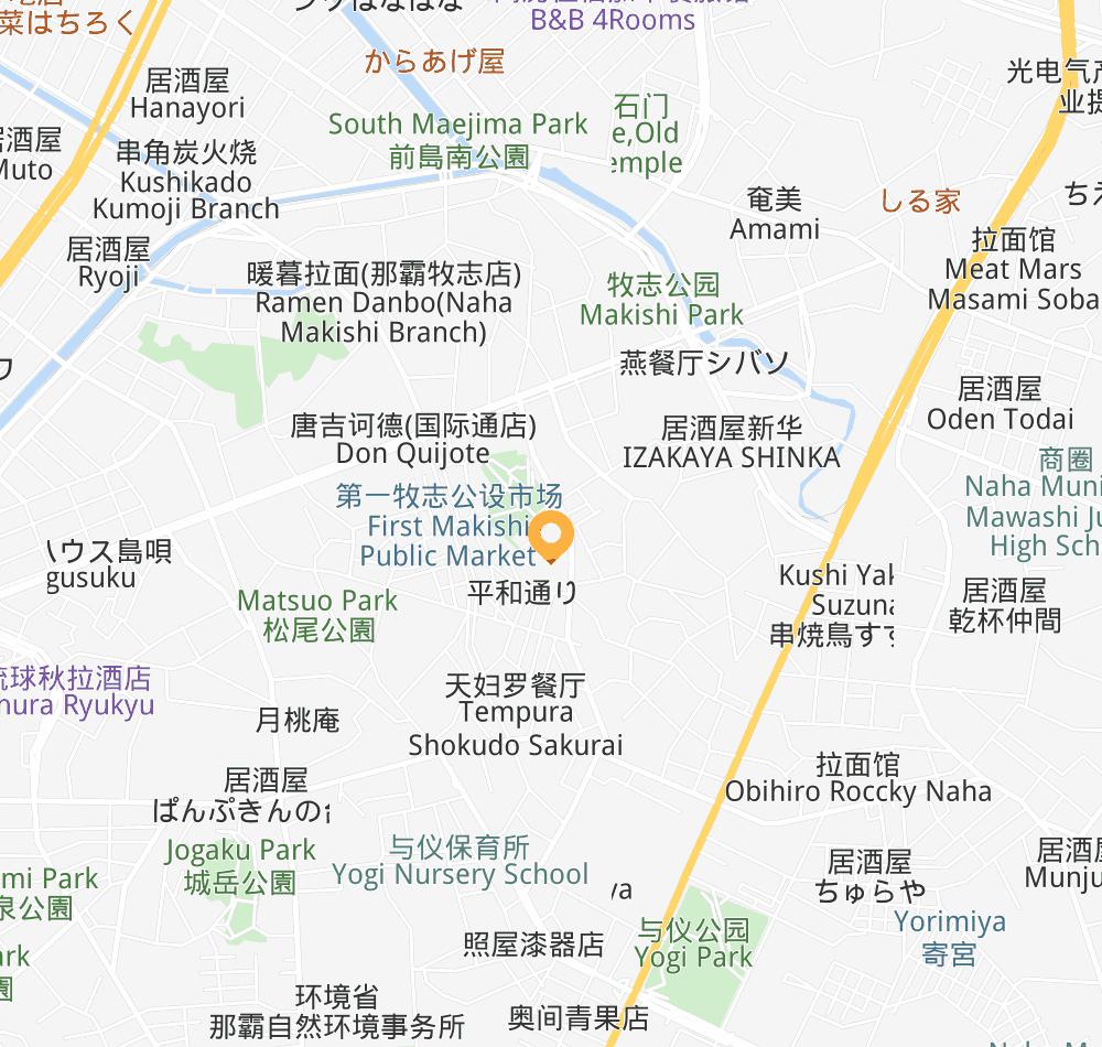 Hotel location map