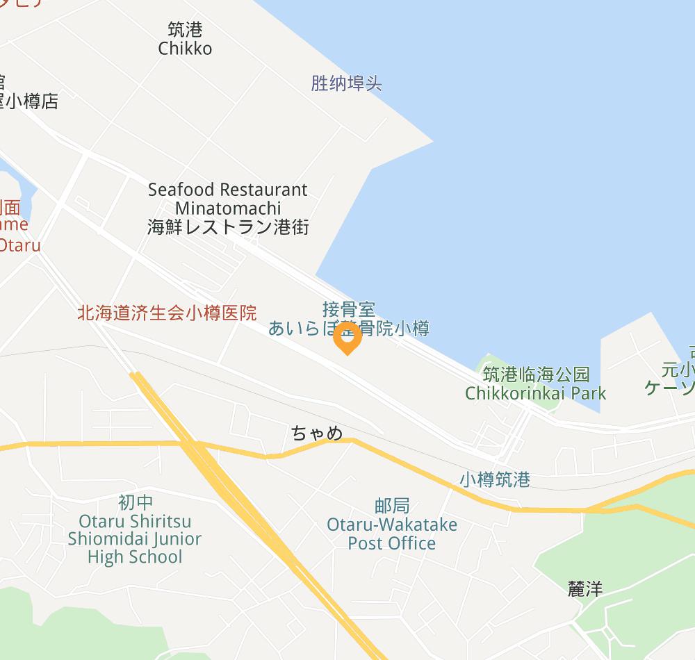 Hotel location map