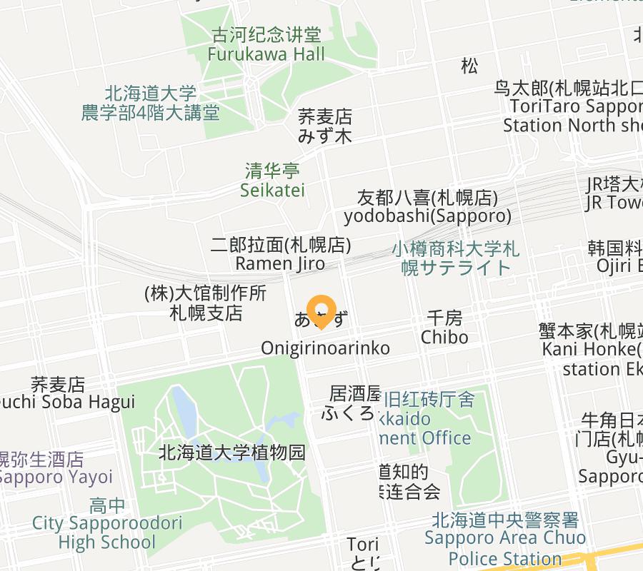Hotel location map
