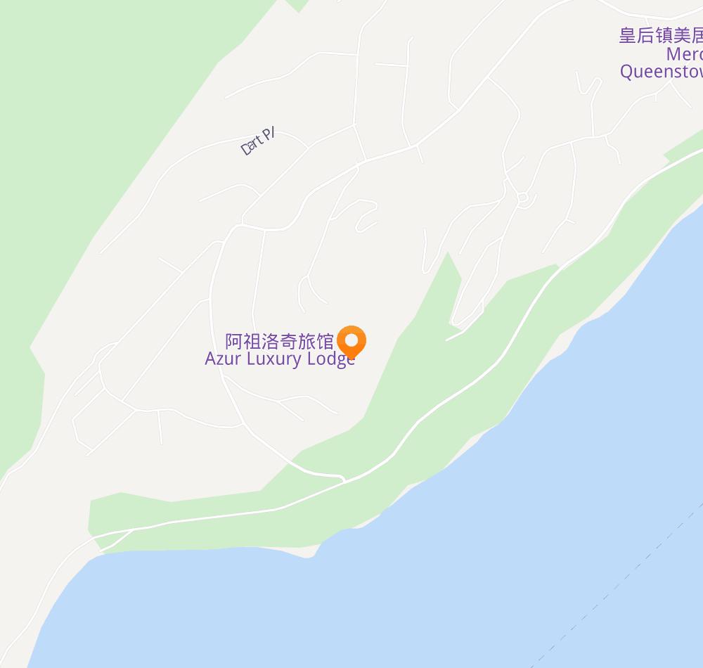 Hotel location map