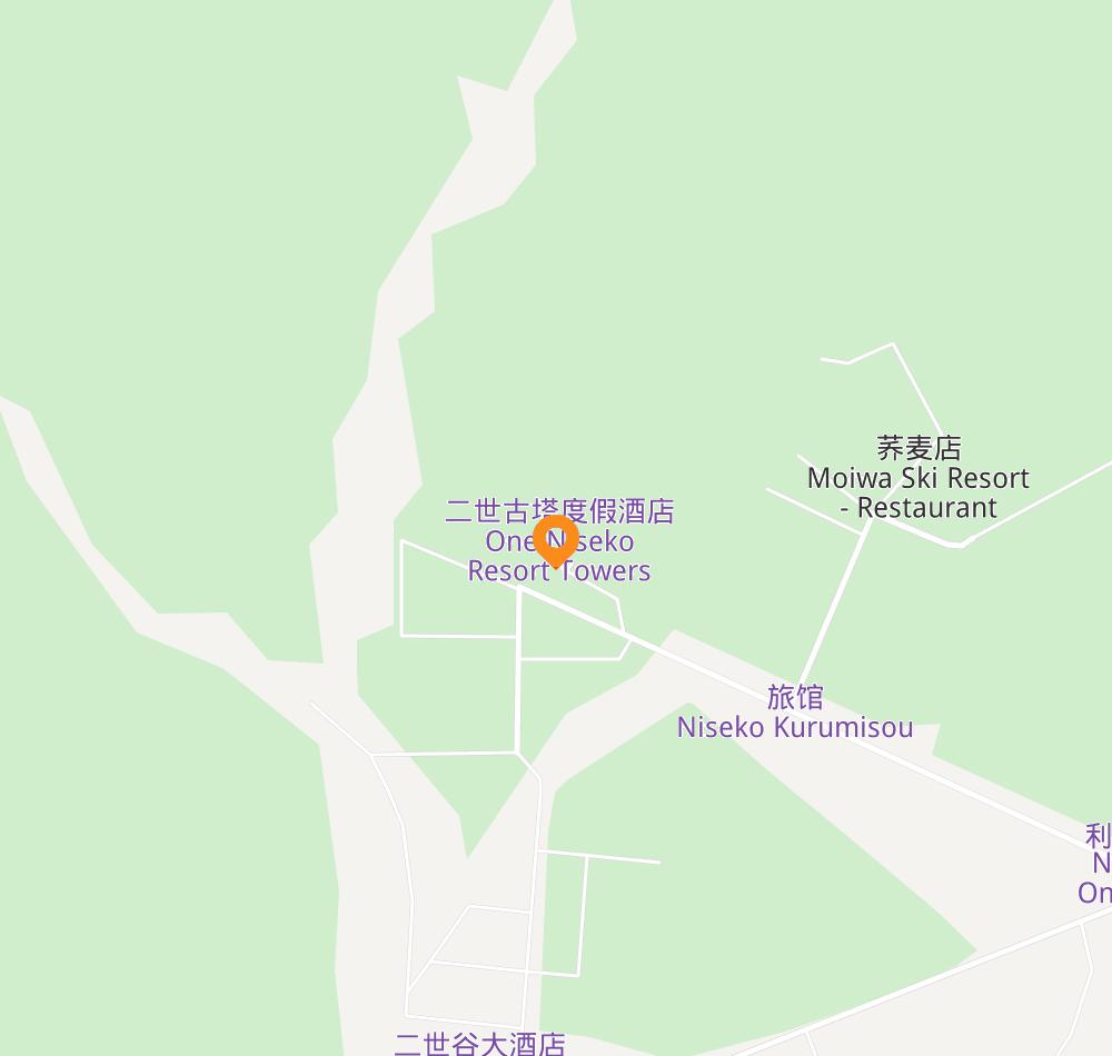 Hotel location map