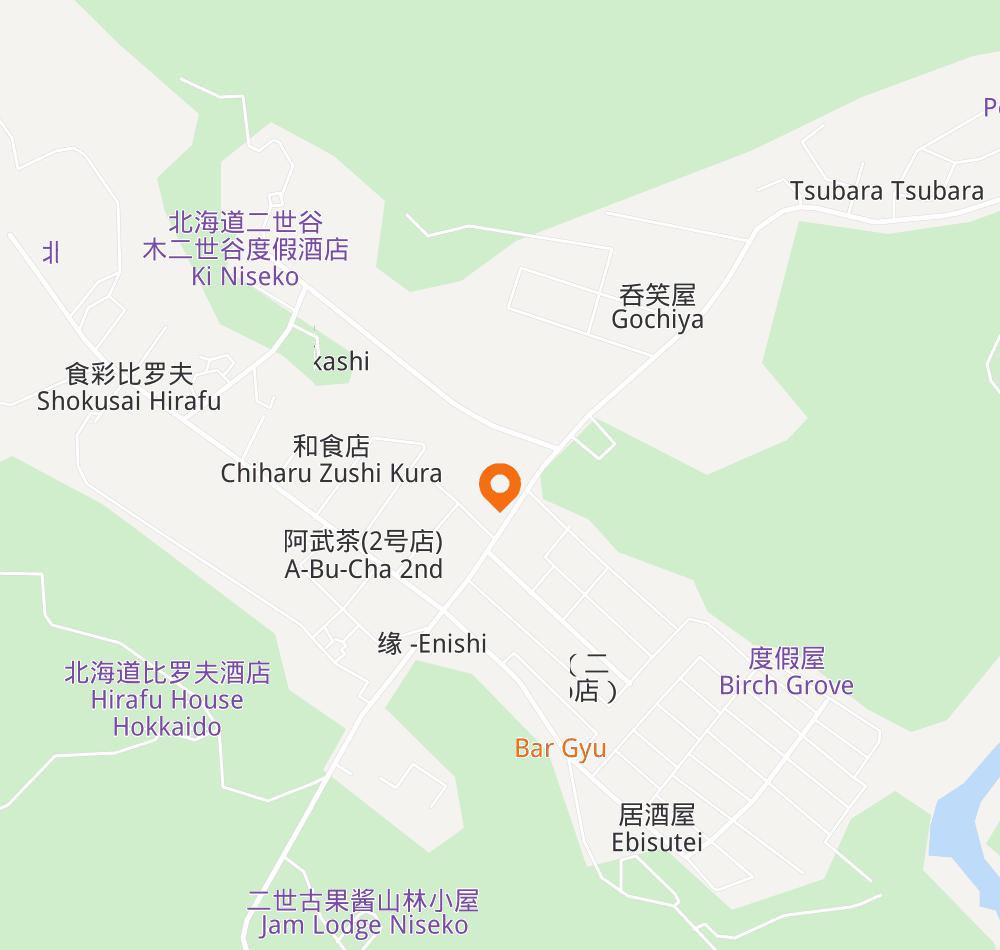 Hotel location map
