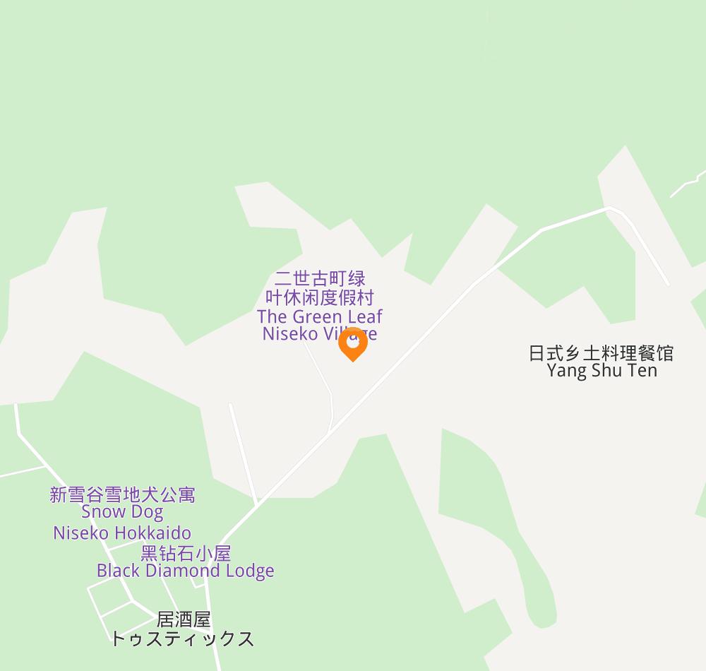 Hotel location map