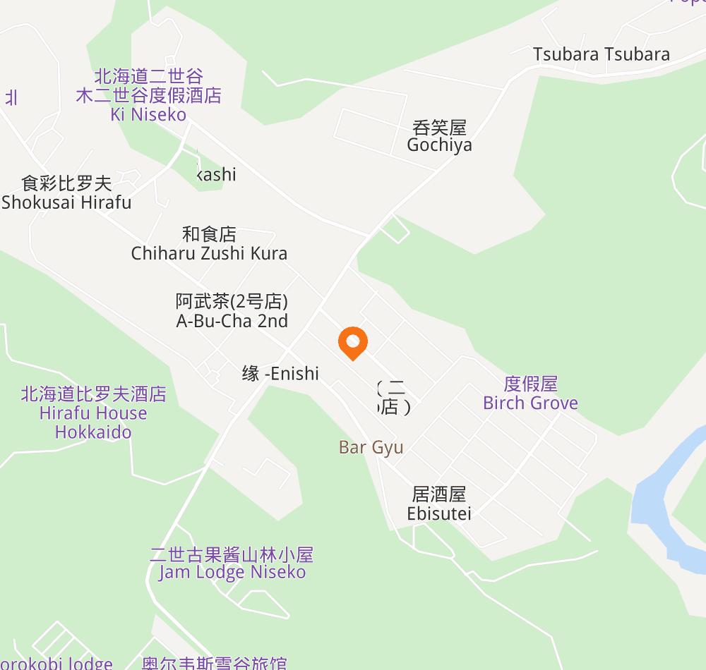 Hotel location map