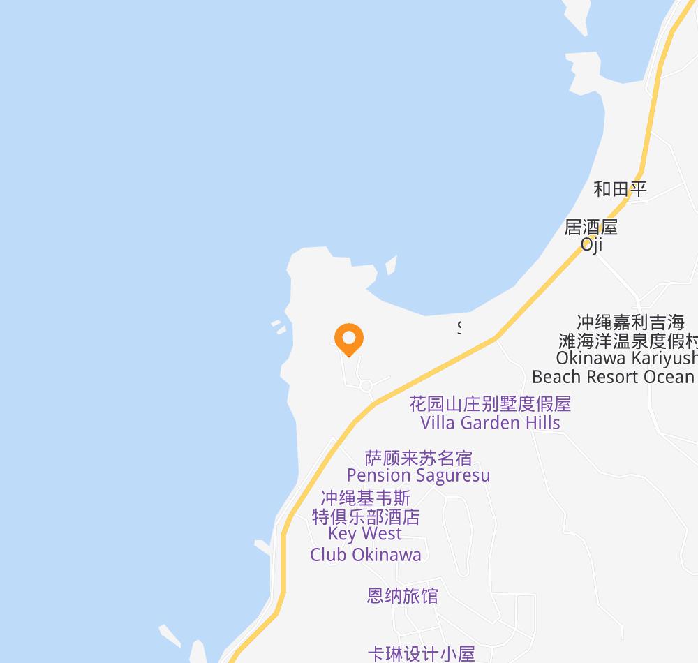 Hotel location map
