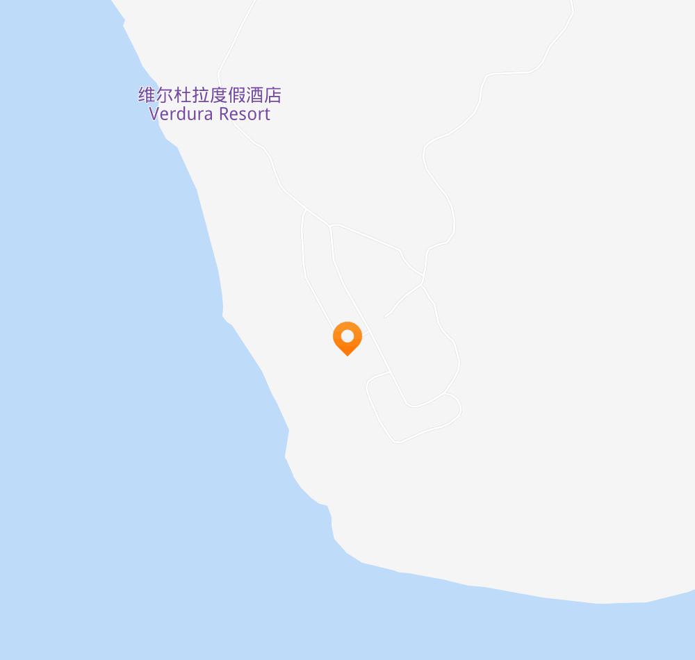 Hotel location map