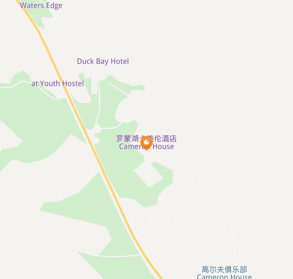Hotel location map