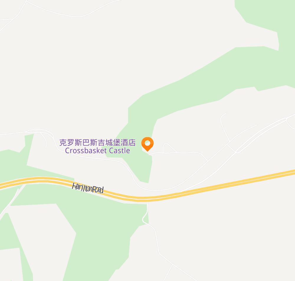 Hotel location map