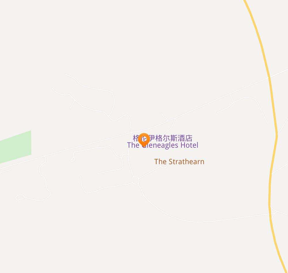 Hotel location map