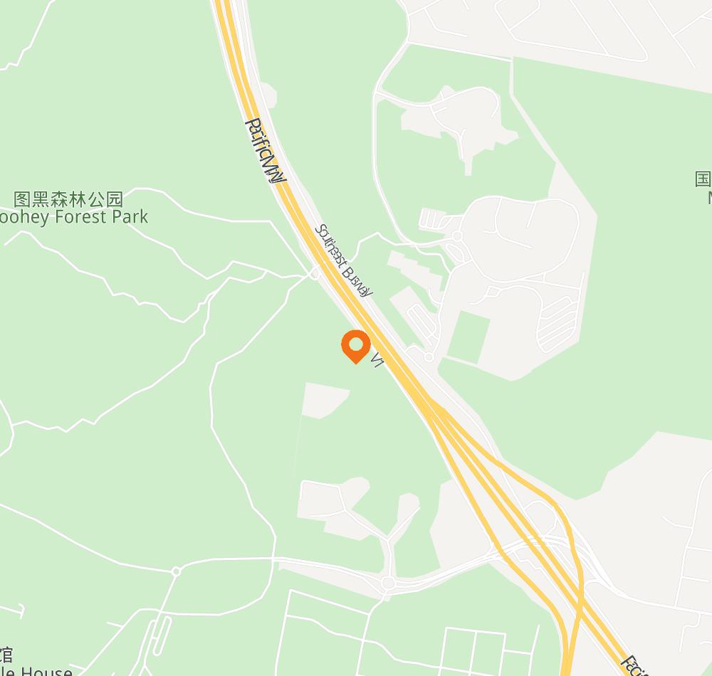 Hotel location map
