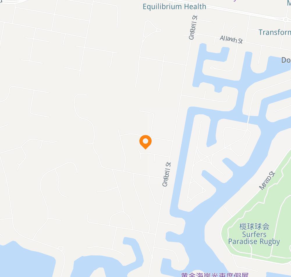 Hotel location map