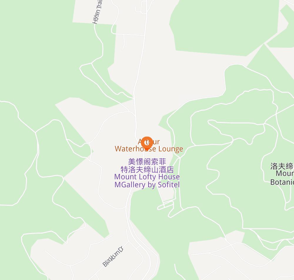 Hotel location map