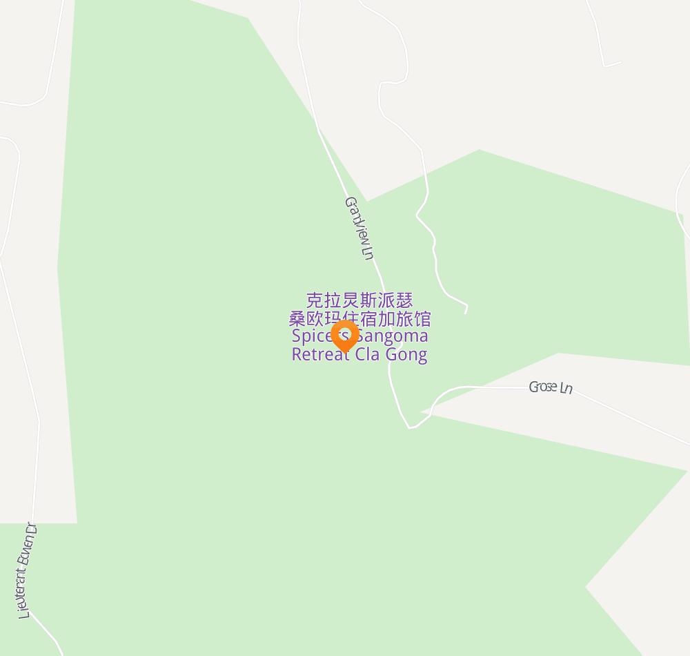 Hotel location map