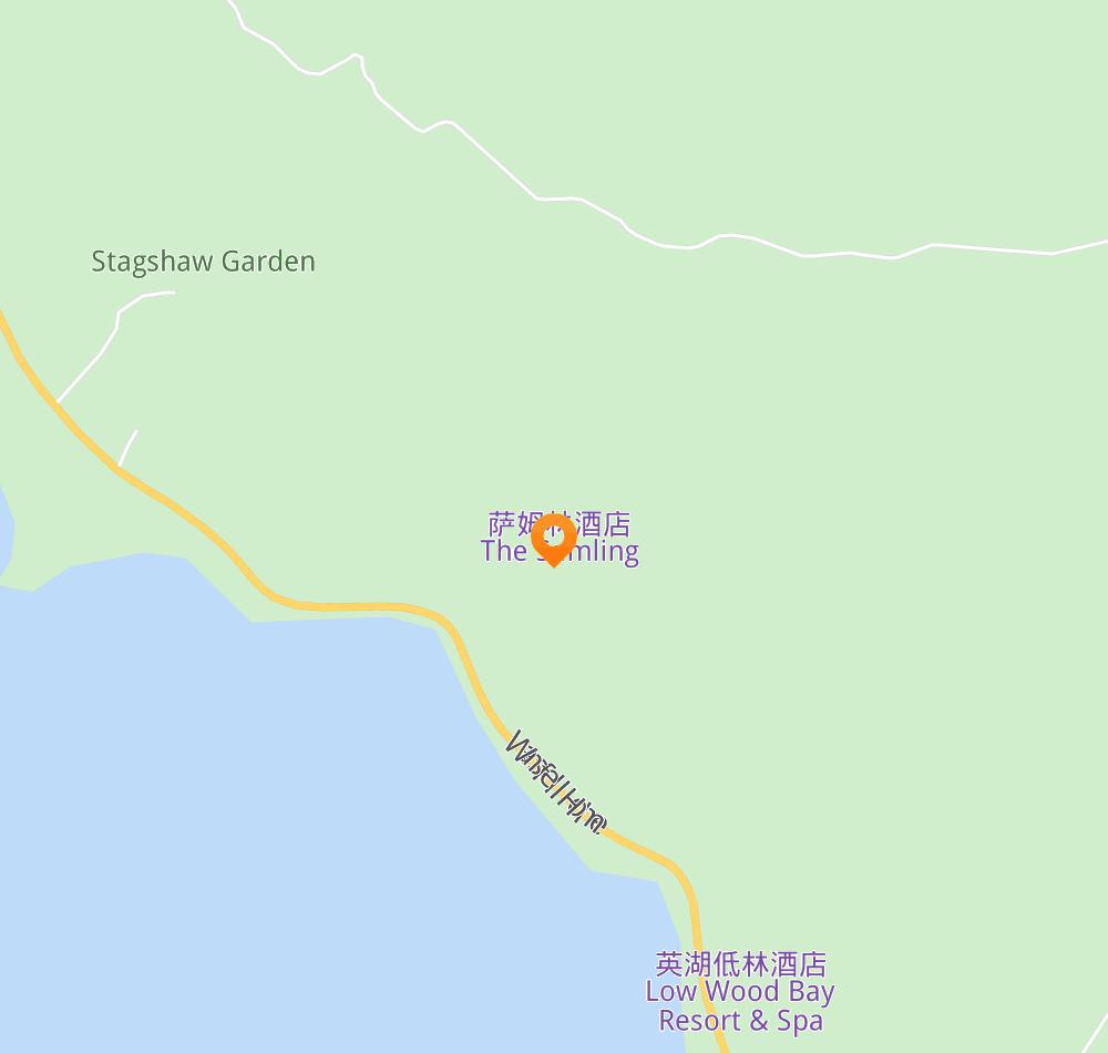 Hotel location map