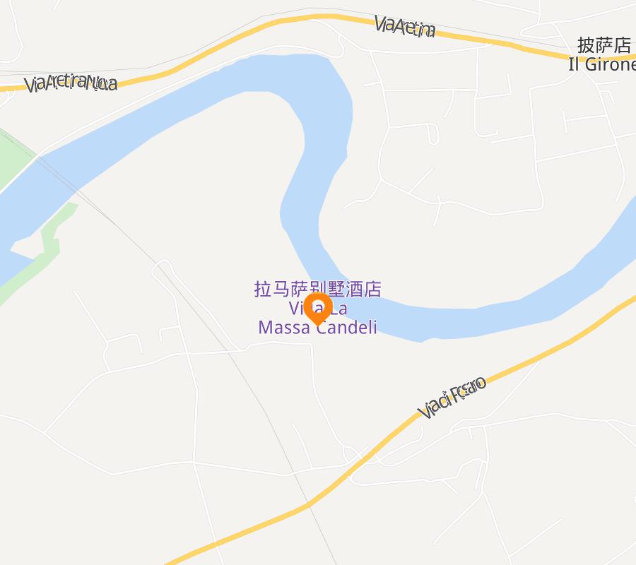Hotel location map