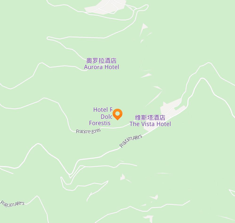 Hotel location map