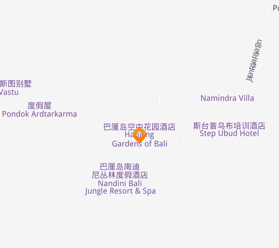 Hotel location map