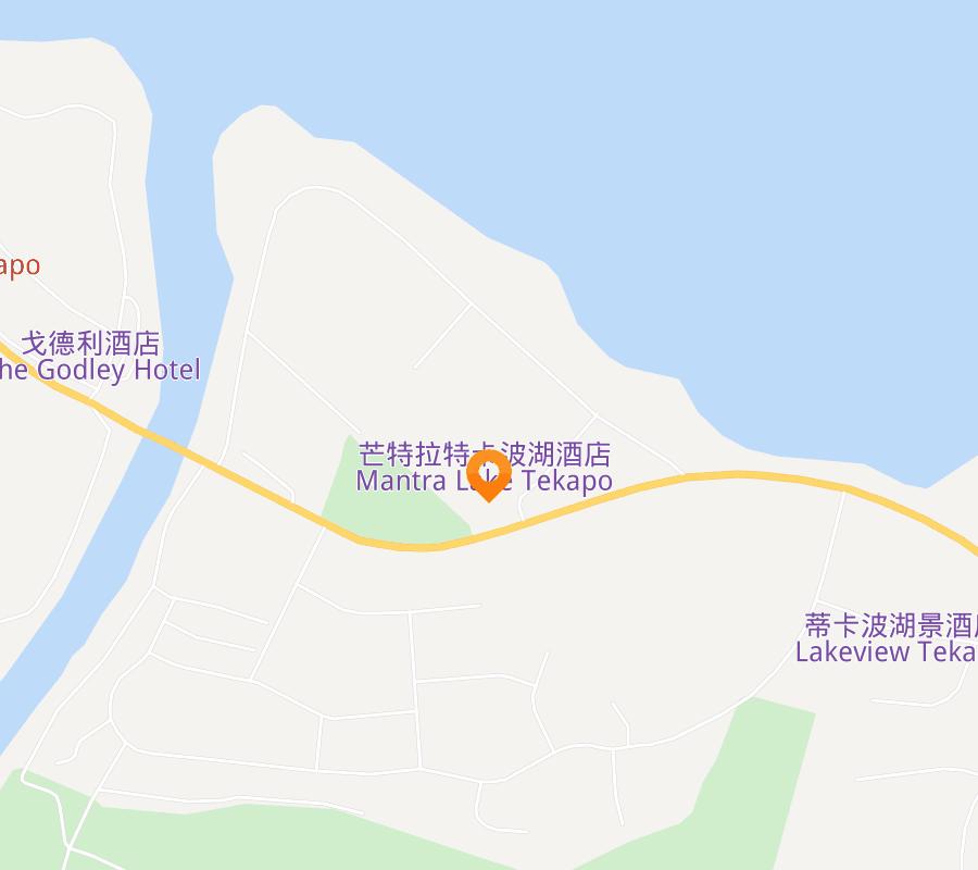 Hotel location map